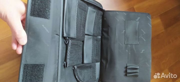 Сумка д/ноутбука Sumdex GLN-112 (нат.кожа, черный)