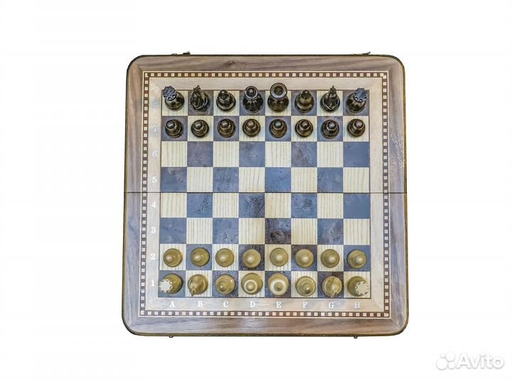 Шахматы Турнирные-2 инкрустация 50, AZ110, Zeynalyan 63178