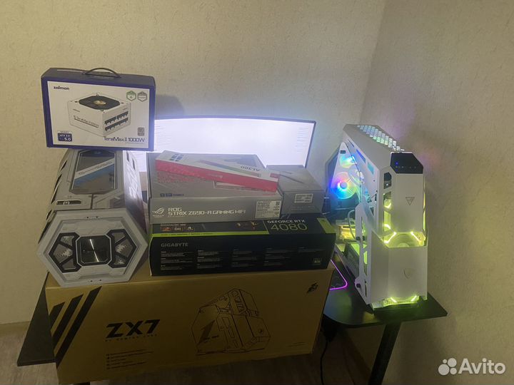 Игровой монстр RTX 4070, i7 14700, 64g ddr5, 2tb