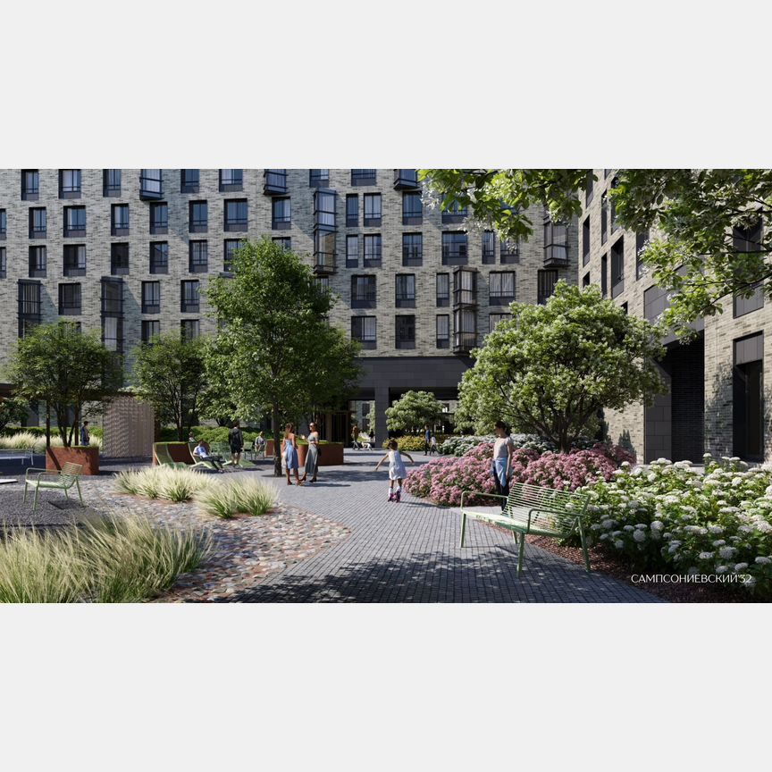 2-к. квартира, 65,3 м², 4/10 эт.