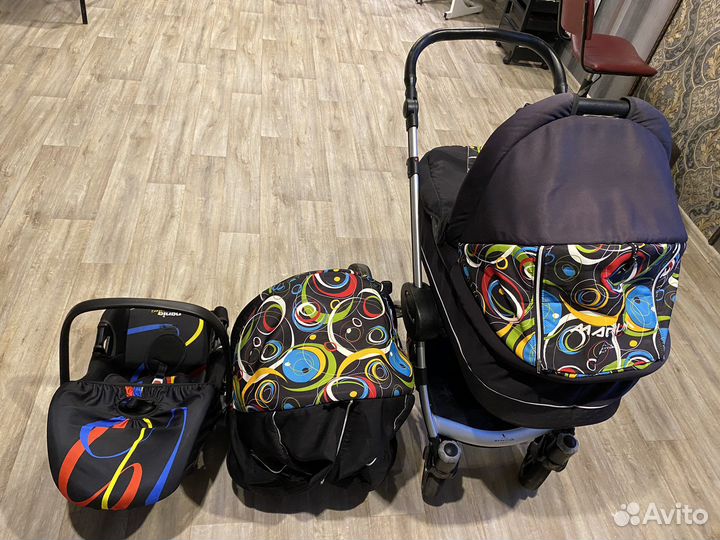 Детские коляски 3 в 1 бу
