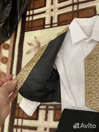 Костюм тройка (праздничный) р.86-92