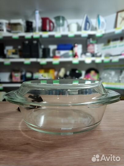 Кастрюля стеклянная для свч Simmax