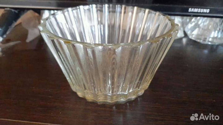 Конфетница салатница стекло СССР