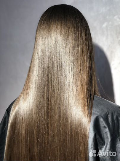 Кератиновое выпрямление, ботокс волос