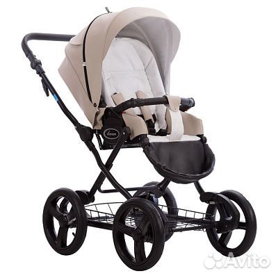 Коляска cocoline Prima бежевая 2 в 1 Aroteam