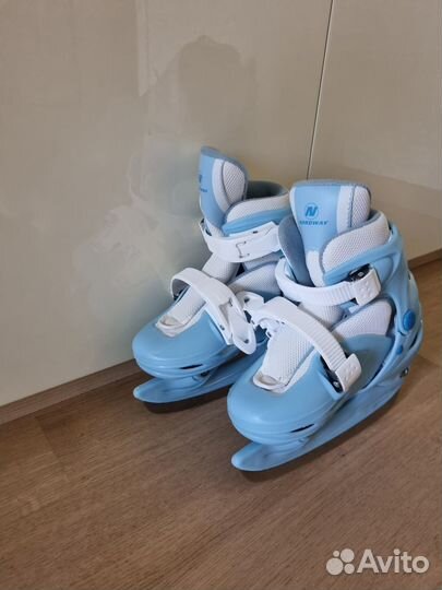 Продаются коньки детские раздвижные р.27-30