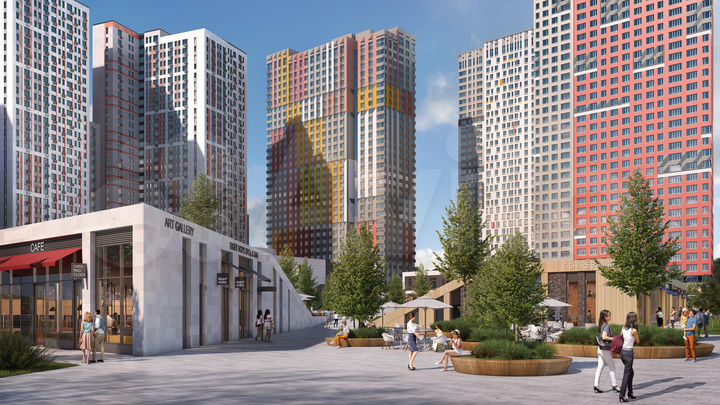 4-к. апартаменты, 86,3 м², 11/30 эт.