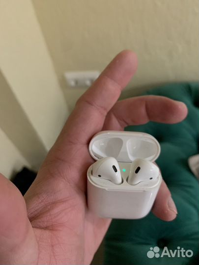 Беспроводные наушники apple airpods 2 оригинал