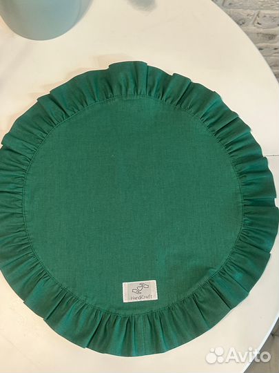 Салфетка плейсмат 2 шт. Хлопок, d37 см