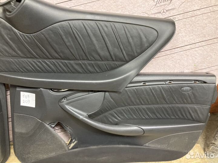 Дверные карты Mercedes 209