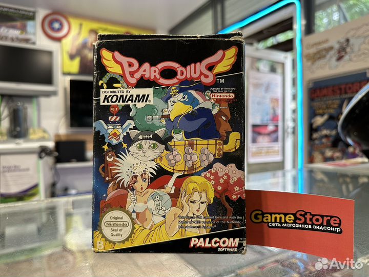 Parodius Nintendo Nes Pal