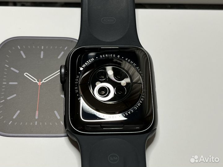 Часы Apple Watch 6 40 mm 91 акб