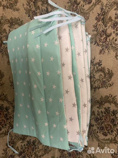 Бортики в детскую кроватку