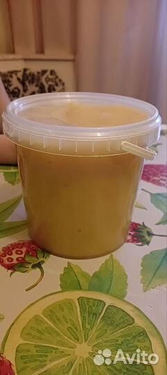 Мед цветочный в литровых ведерках (сбор 2023 г)