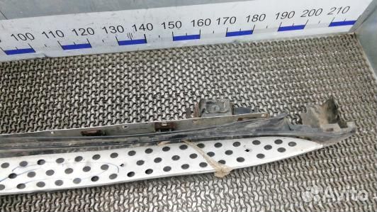 Подножка внешняя декоративная mercedes benz M-clas