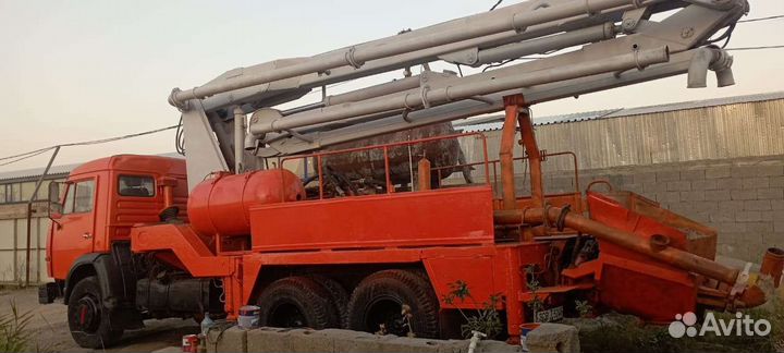 Автобетононасос КамАЗ АБН-21 (шасси КамАЗ 65115), 2001