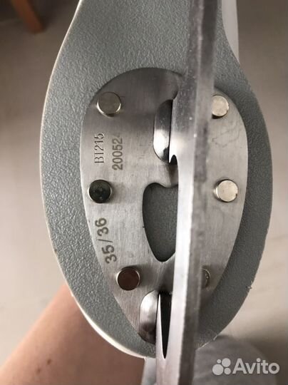 Коньки женские, теплые, oxelo 35/36