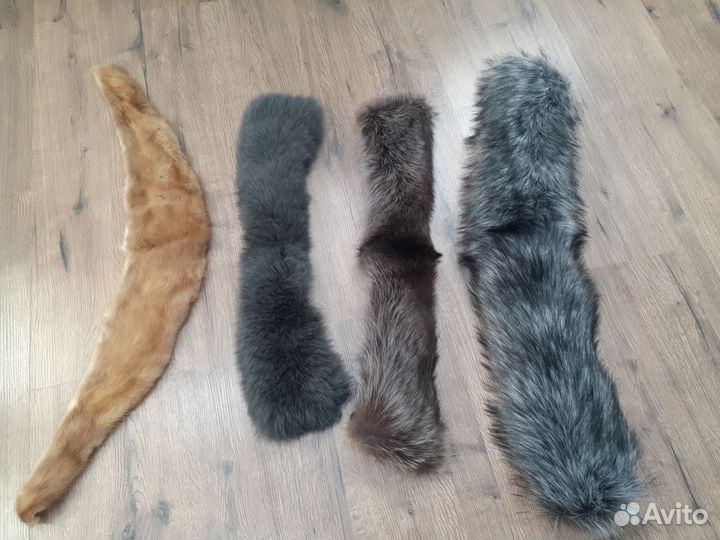 Воротники из натурального меха
