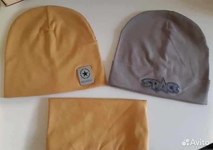 Шапки демисезонные,детские