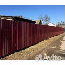 Профлист вишнёвый