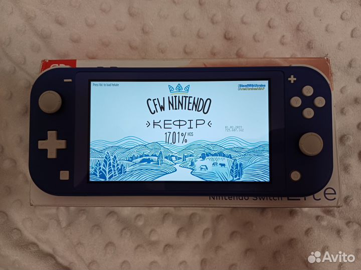 Nintendo switch lite Прошитая + 128gb