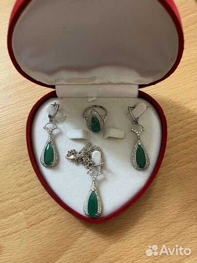 Серебряный комплект