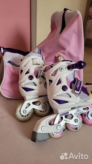 Ролики раздвижные reaction 26-31 и комплект защиты