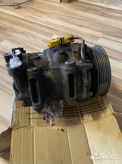 Компрессор кондиционера citroen c5 x7 не рабочий