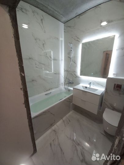 Поклейка обоев, ремонт квартир, кафель, ламинат