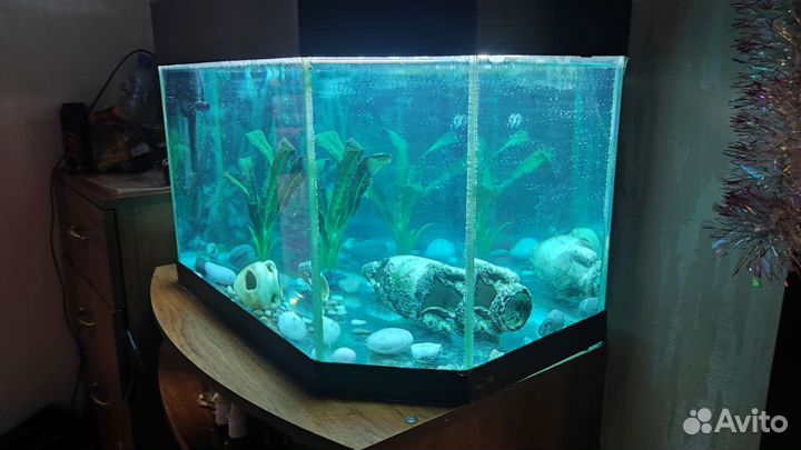 Аквариум с тумбой