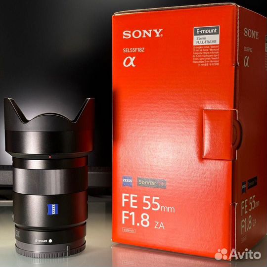 Полнокадровый объектив 55 мм