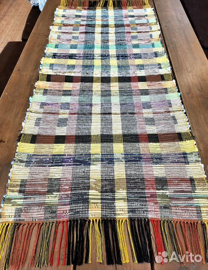 Коврик тканый домотканый половик
