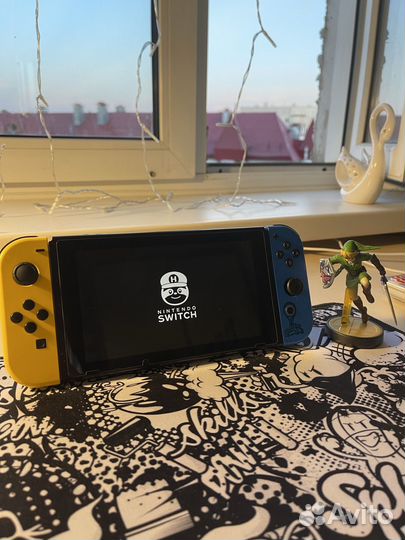 Nintendo switch прошитая чип hwfly 256 гб