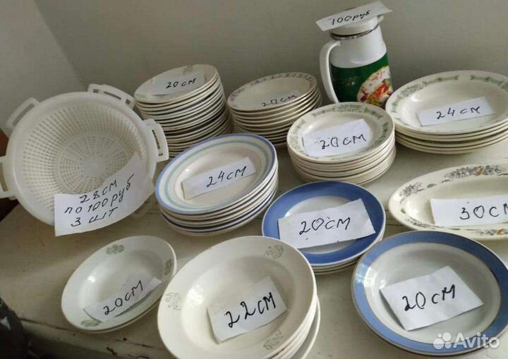 Тарелки, Мясорубка, посуда, чашки