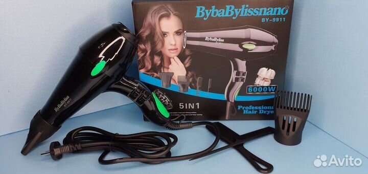 Фен для волос Babyliss Infinity Для длинных волос