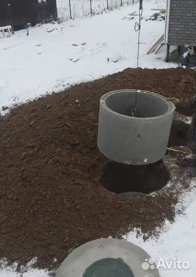 Септик Железобетонный Установка под ключ