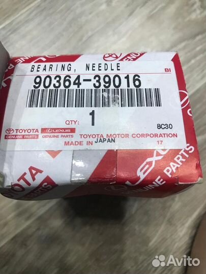 Toyota подшипник