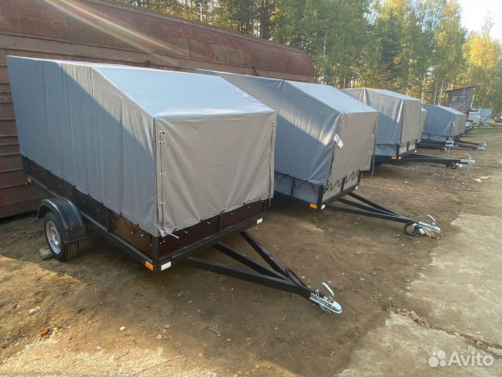 Прицеп легковой одноосный 2.5х1.5 бортовой