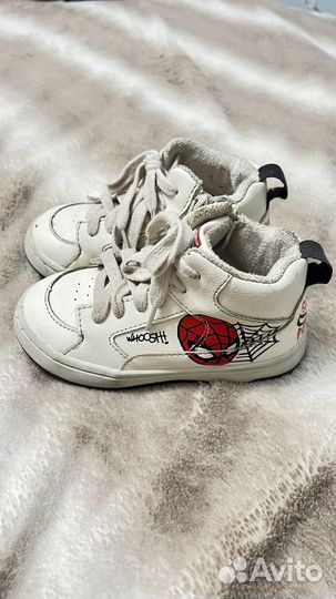 Кроссовки высокие zara человек-паук 25