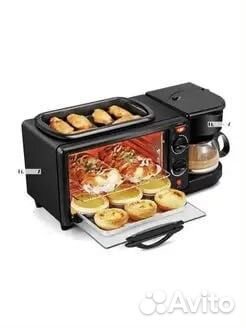 Мини печь Sokany SK-145 Кофеварка/Духовка/Гриль