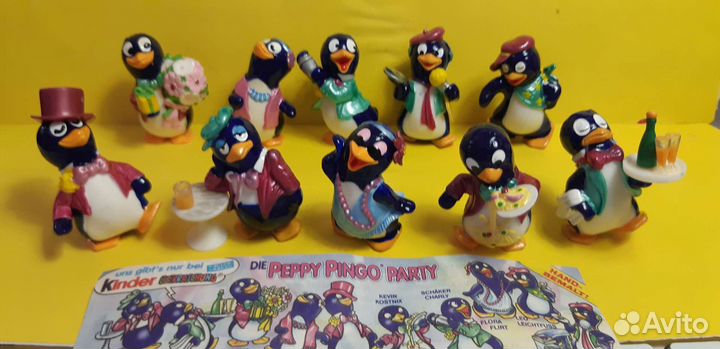 Серия киндер Пингвины в баре