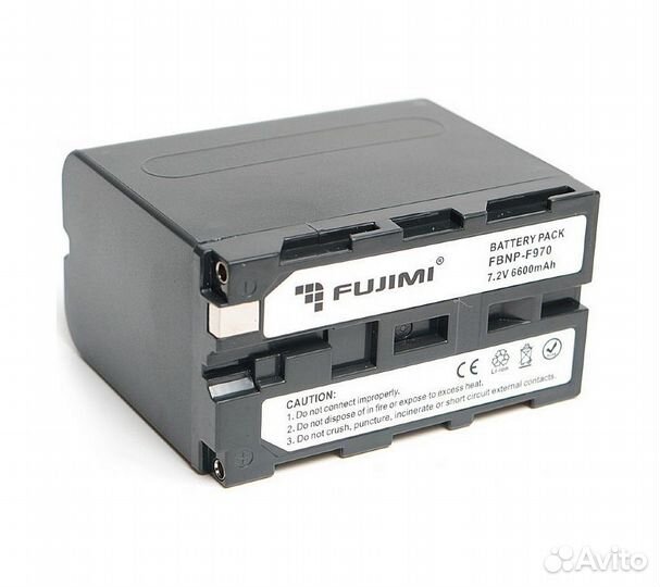 Аккумулятор Fujimi NP-F970 6600 mAh для видеокамер