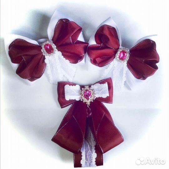 Школьные банты (комплект)