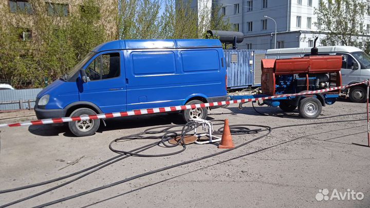 Промывка систем отопления и опрессовка