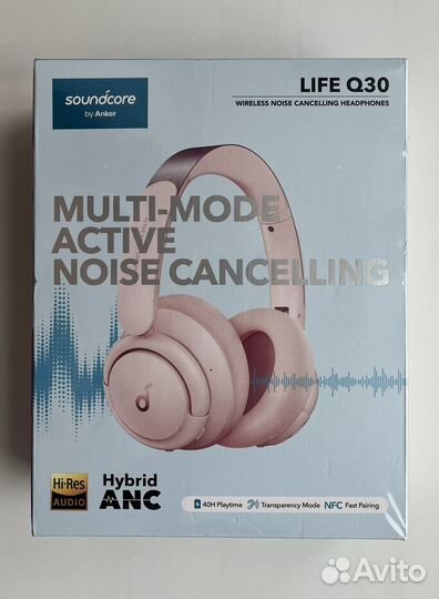 Наушники Anker Soundcore Life Q30 Новые