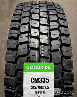 Goodride CM335 315/70R22.5 154/150L TL PR20 Ведуща