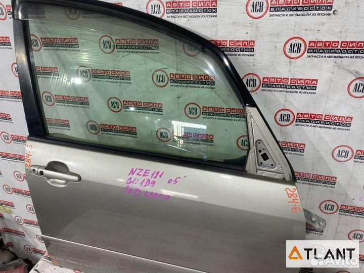 Дверь передний правый toyota corolla spacio