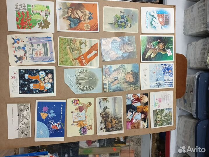 Открытки поздравительные СССР