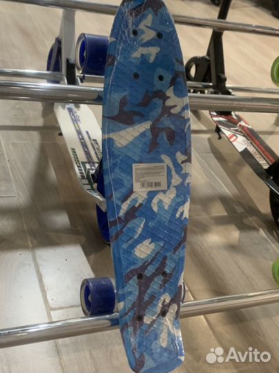 Скейтборд детский новый пластик и дерево